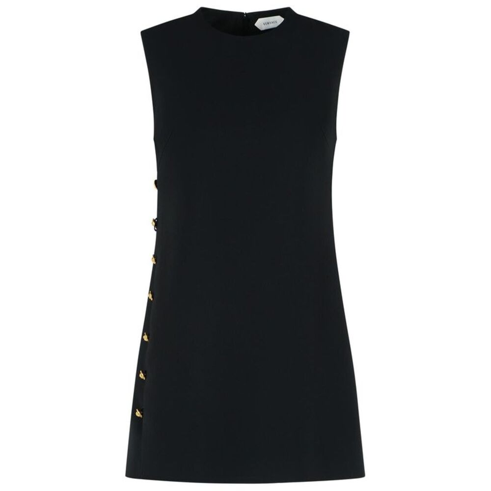 Versace Cady Black Viscose Dress Women